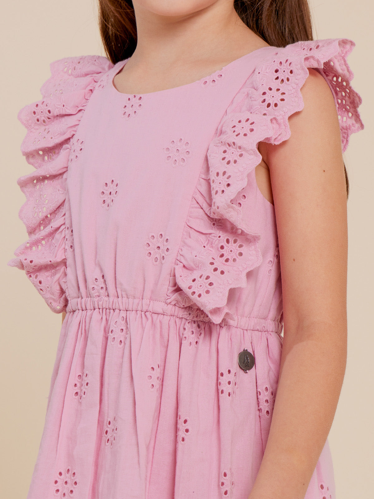 Vestido Niña Manuela Rosado
