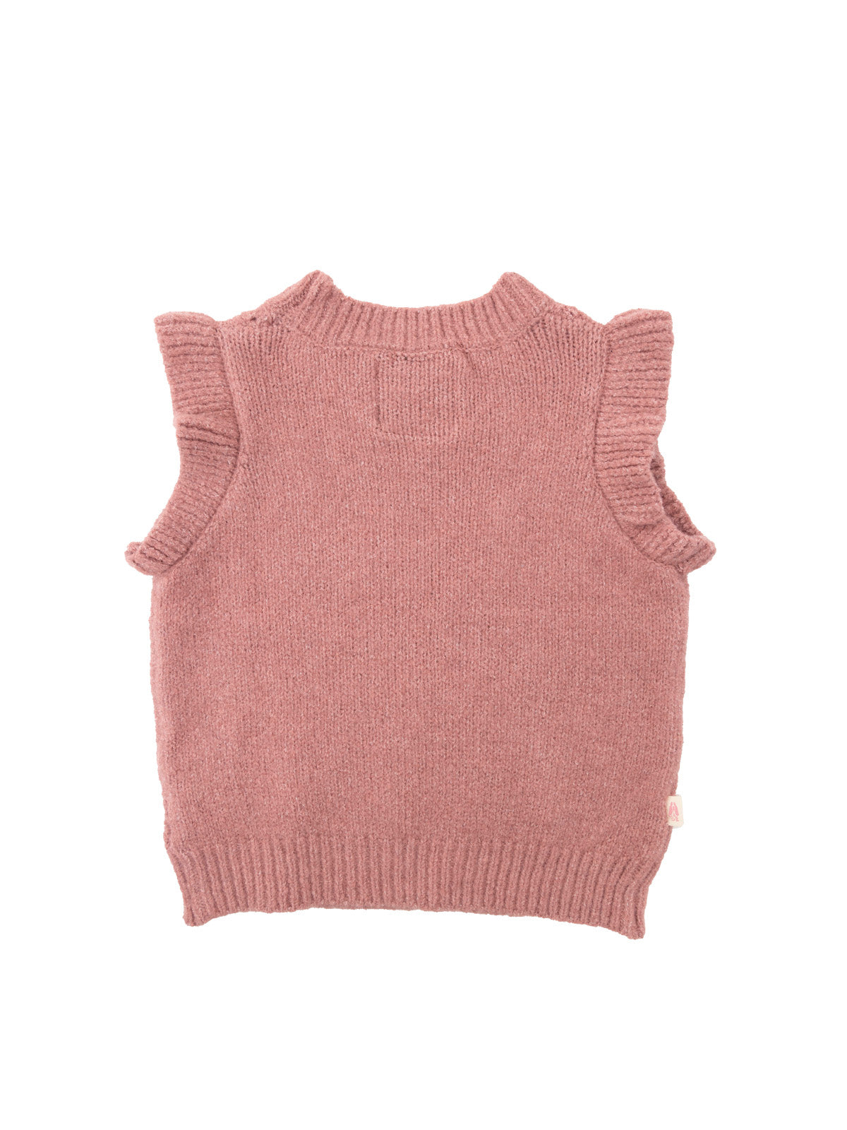 Chaleco Sin Mangas Niña Isa Rosado