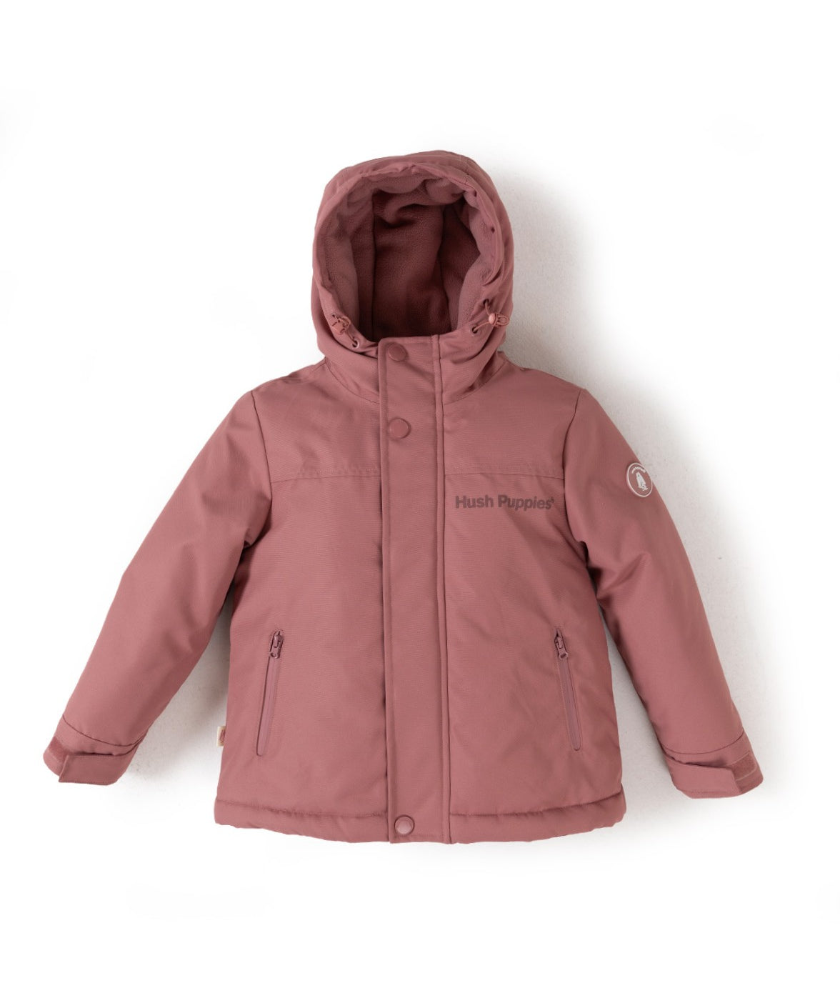 Parka Waterproof Niña Silvestre Rosado