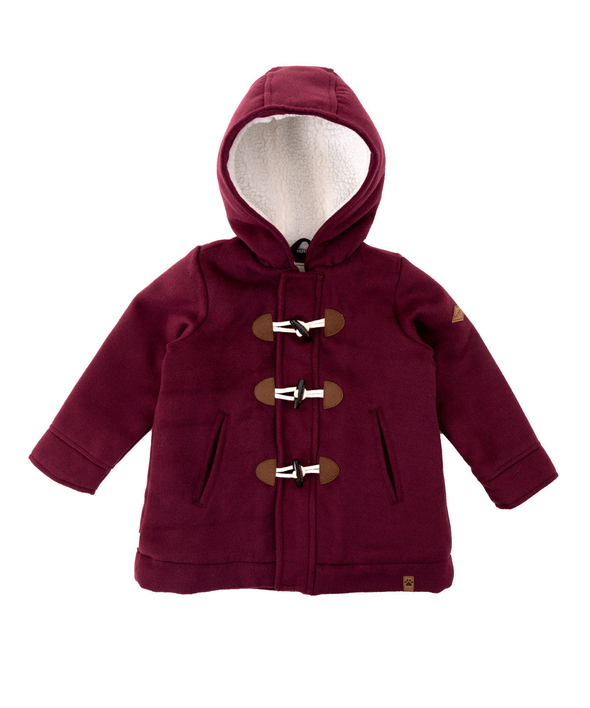 Chaqueta Niña Montgomery Burdeo