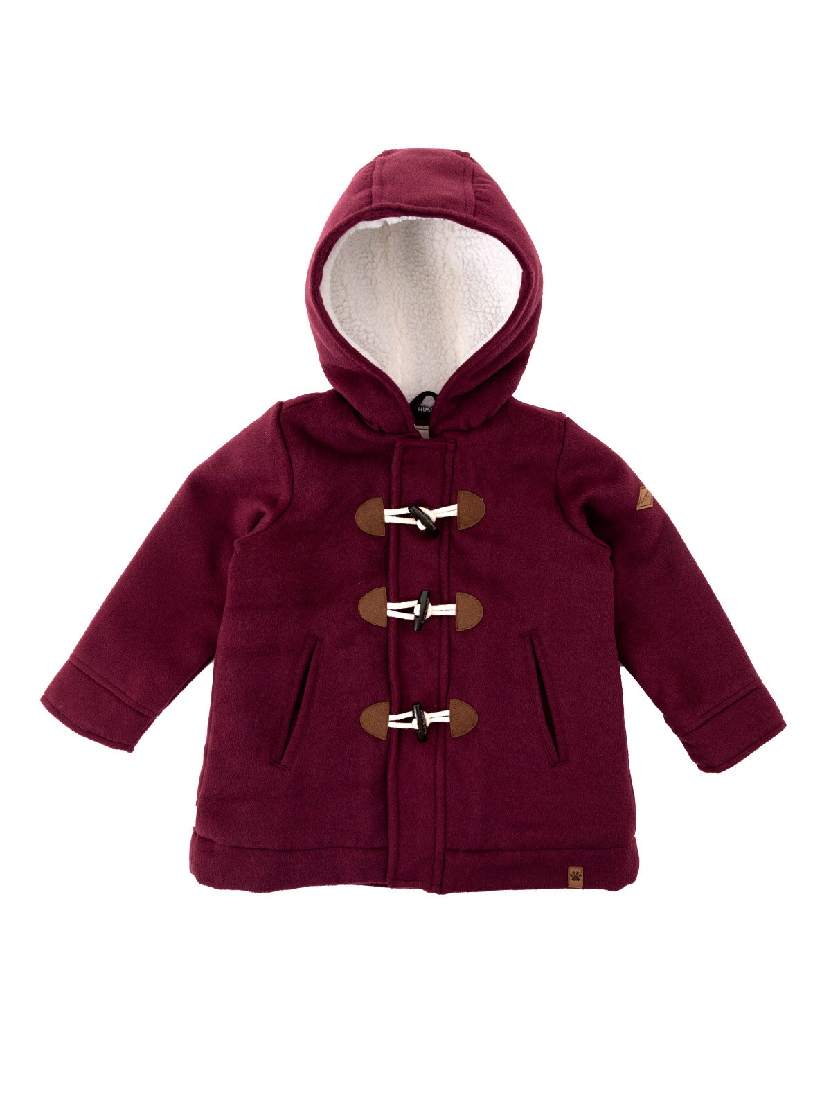 Chaqueta Niña Montgomery Burdeo