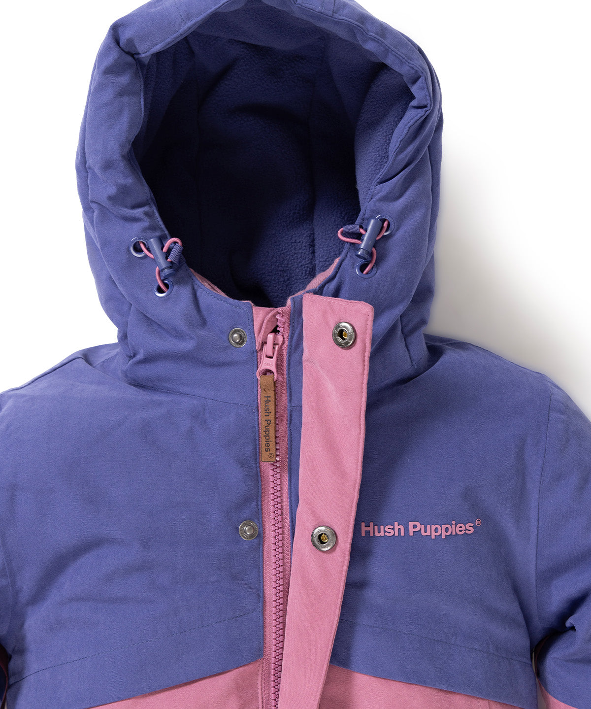 Parka Tres En Uno Waterproof Niña Optimus Rosado