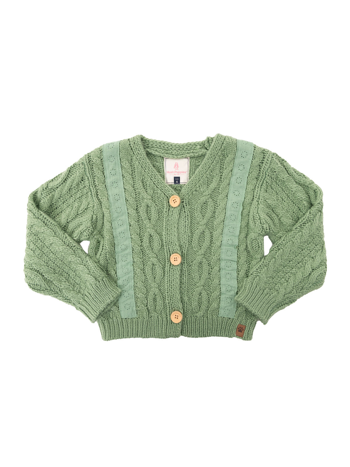 Chaleco Niña Elena Verde