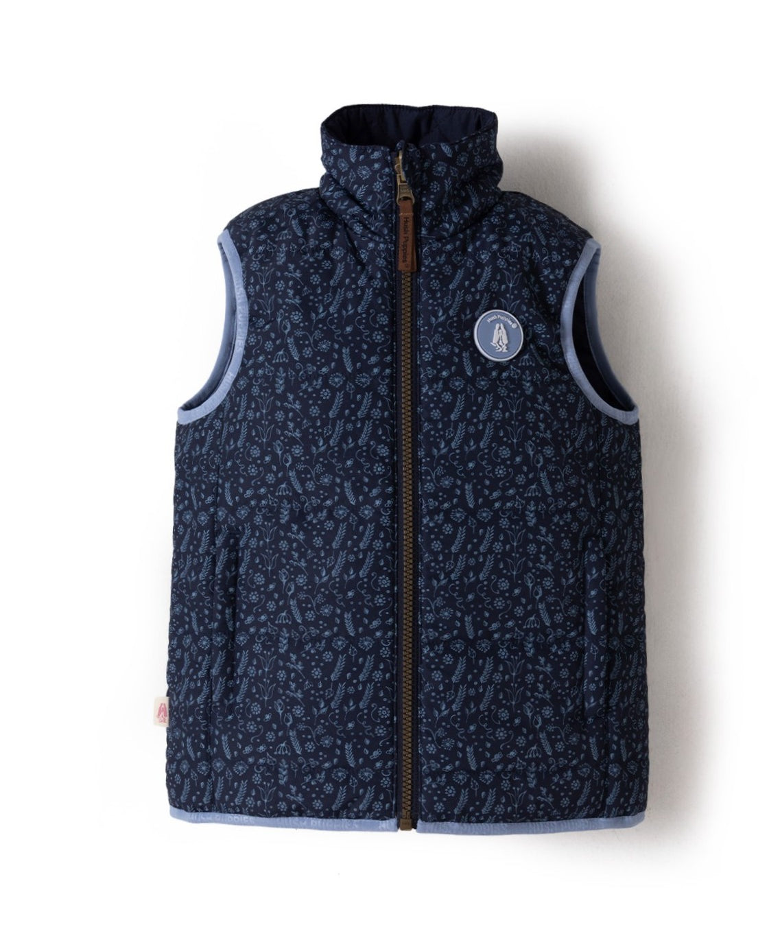 Parka Sin Mangas Frosty Niña Azul