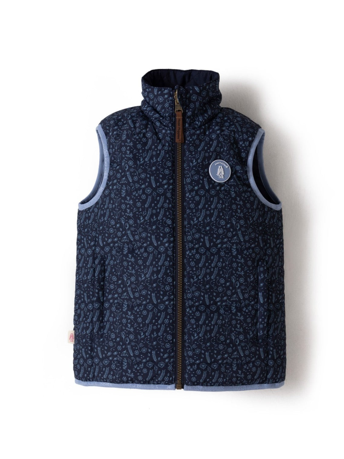 Parka Sin Mangas Frosty Niña Azul