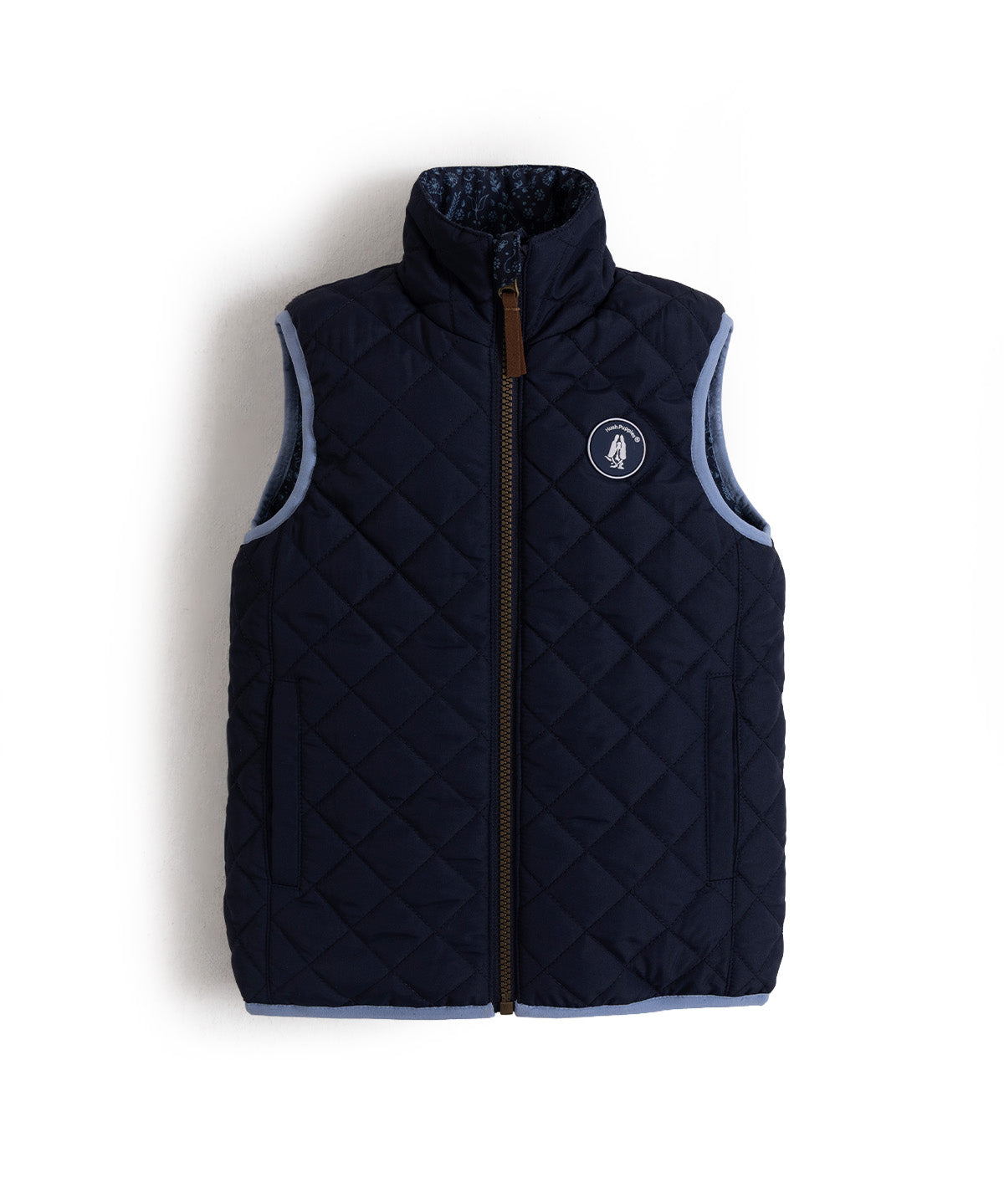 Parka Sin Mangas Frosty Niña Azul