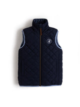 Parka Sin Mangas Frosty Niña Azul