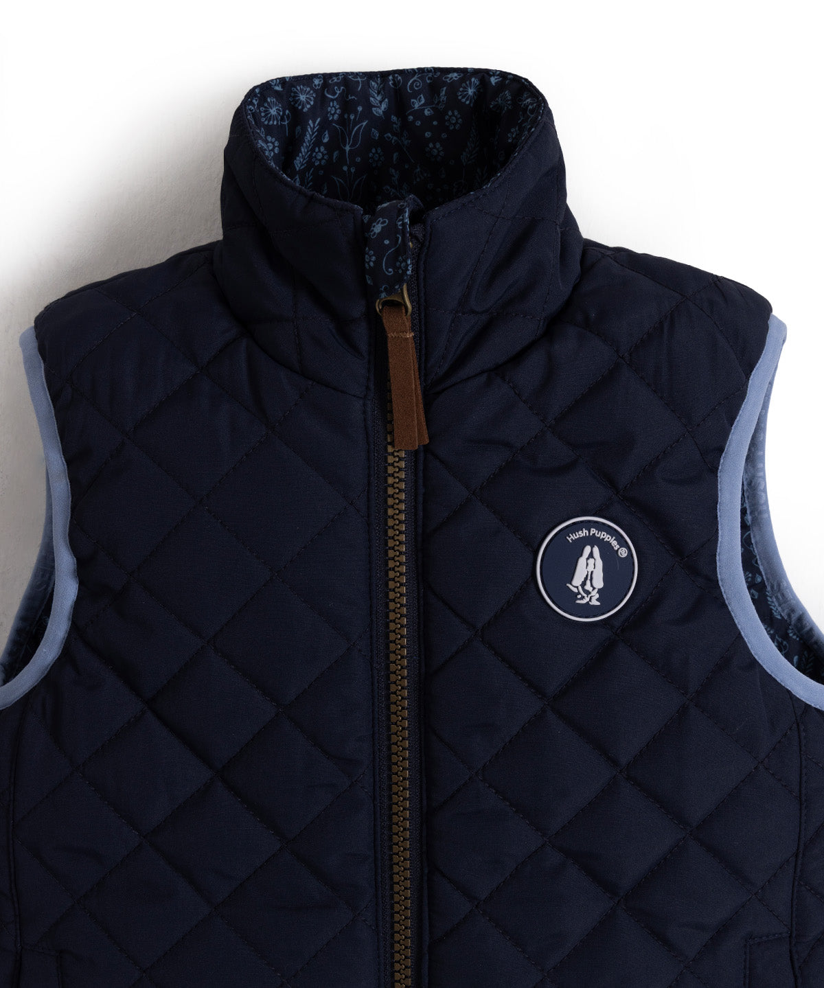 Parka Sin Mangas Frosty Niña Azul