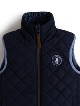 Parka Sin Mangas Frosty Niña Azul