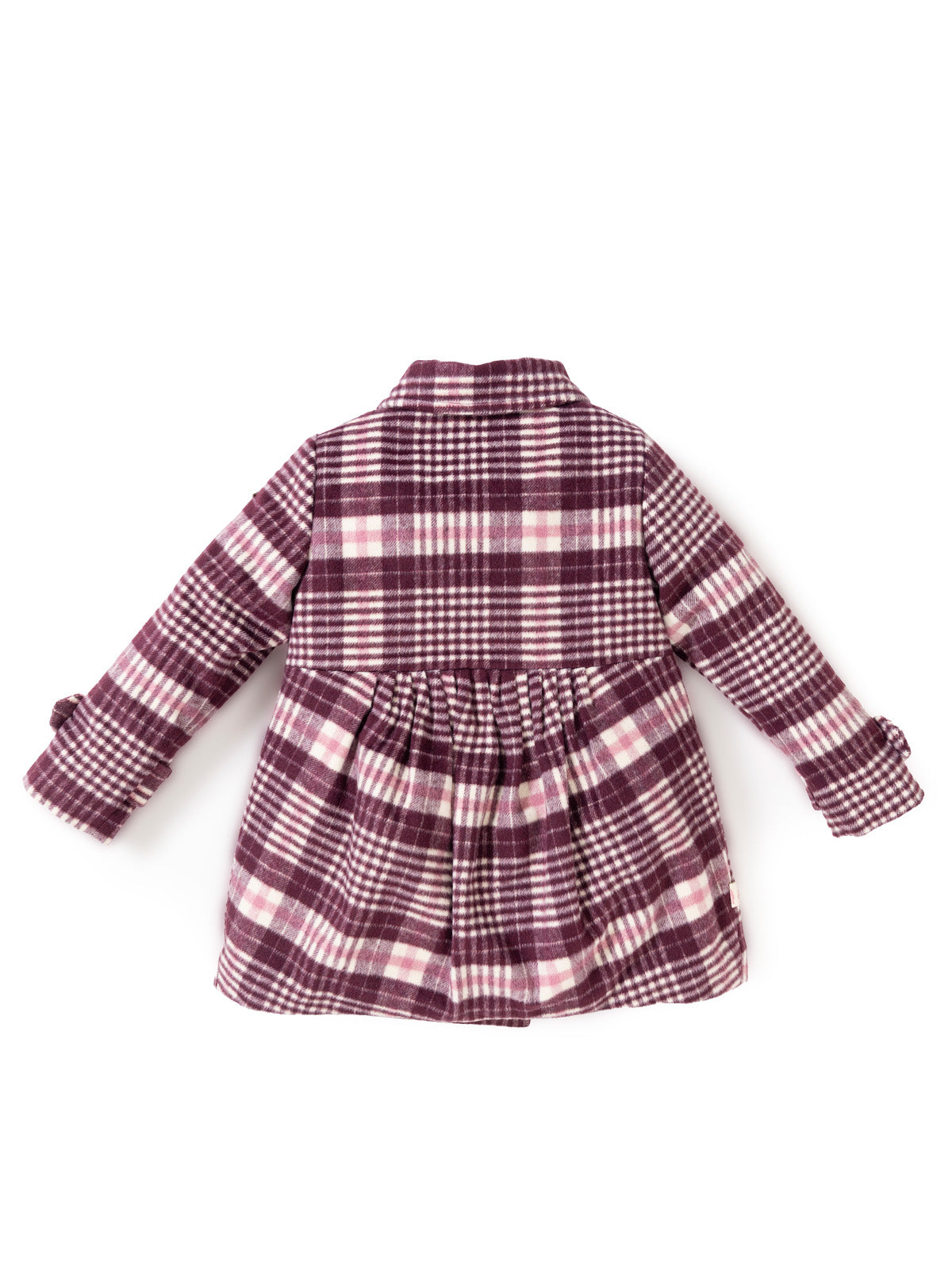 Abrigo Breeze Niña Burdeo