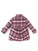 Abrigo Breeze Niña Burdeo