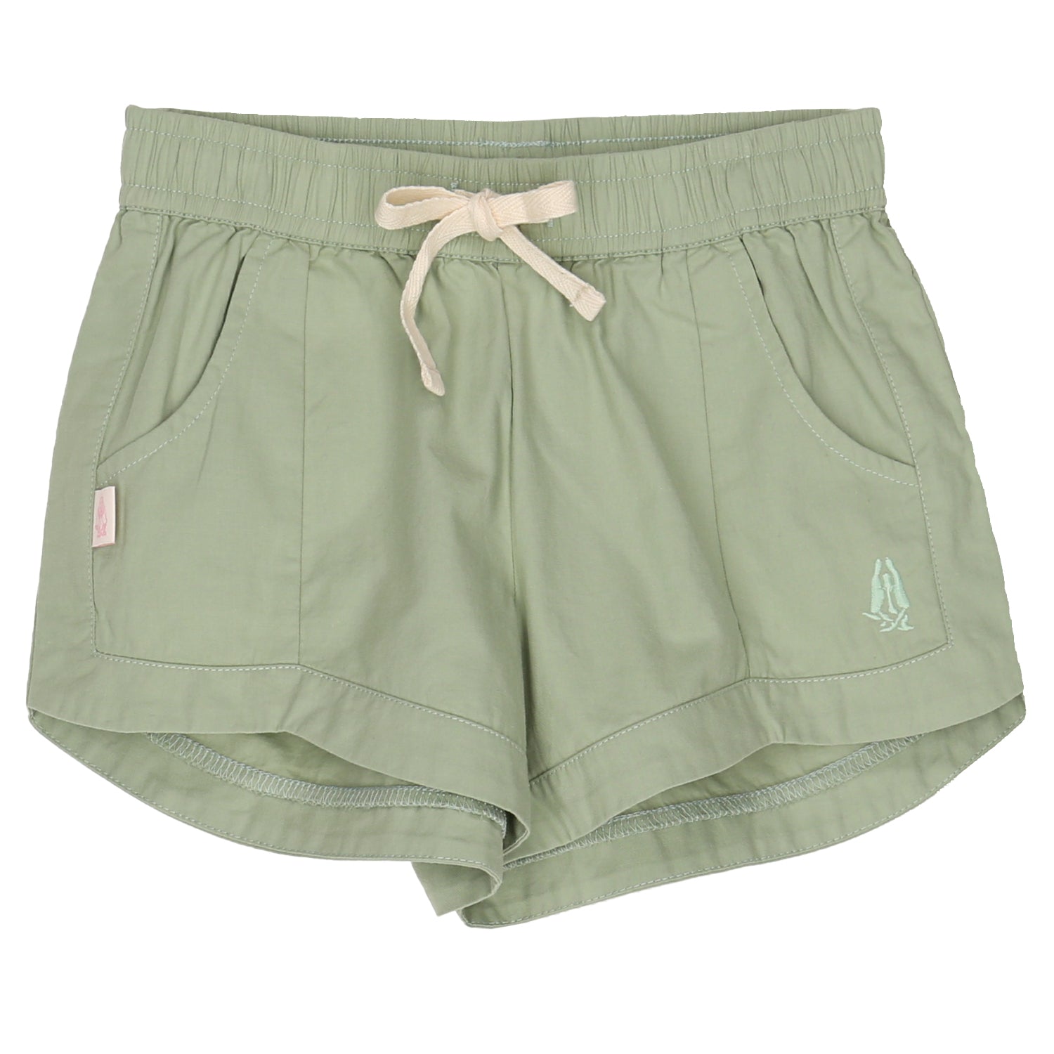 Short Niña FLOWY Verde