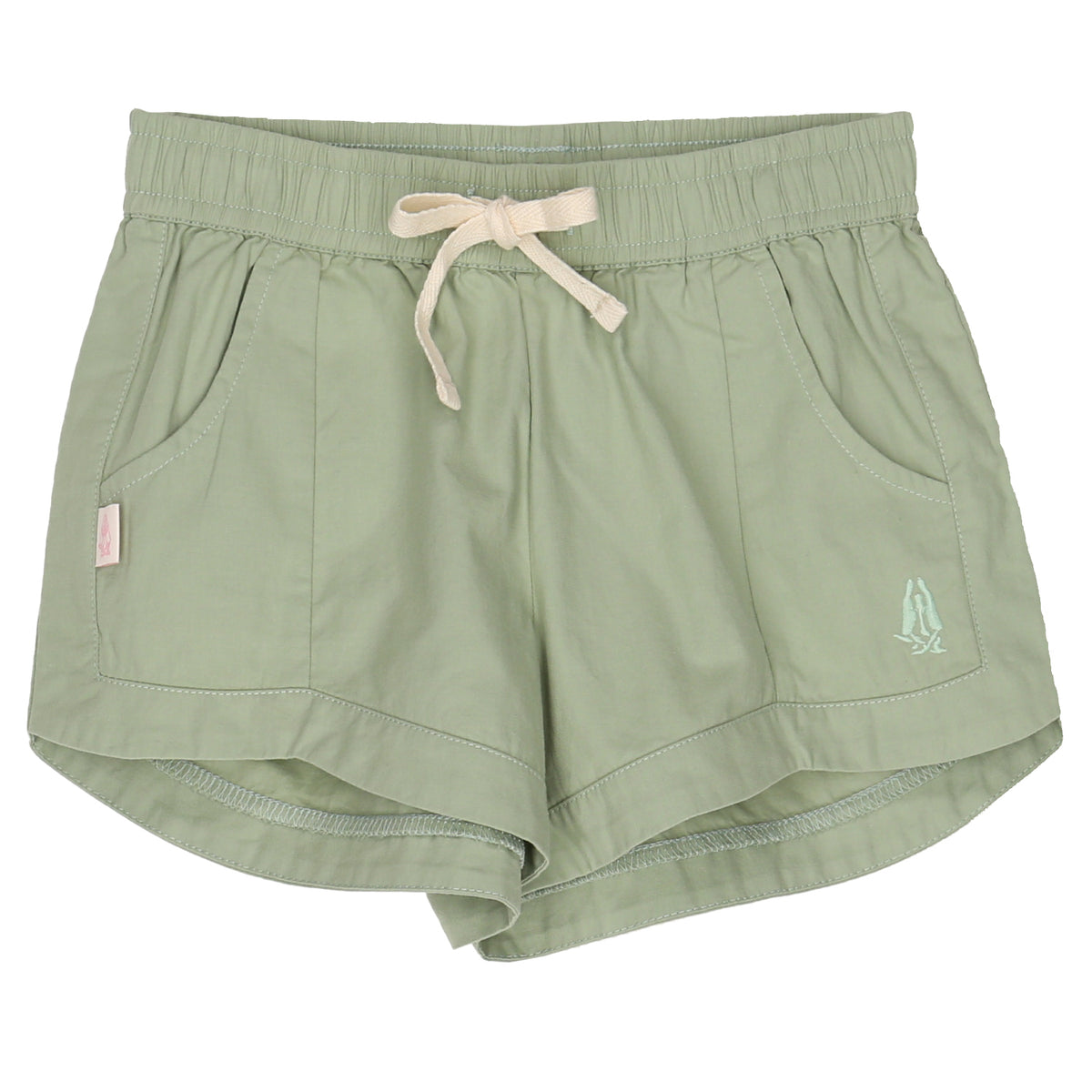 Short Niña FLOWY Verde