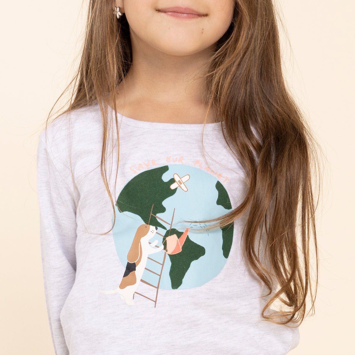 Polera Niña Planet