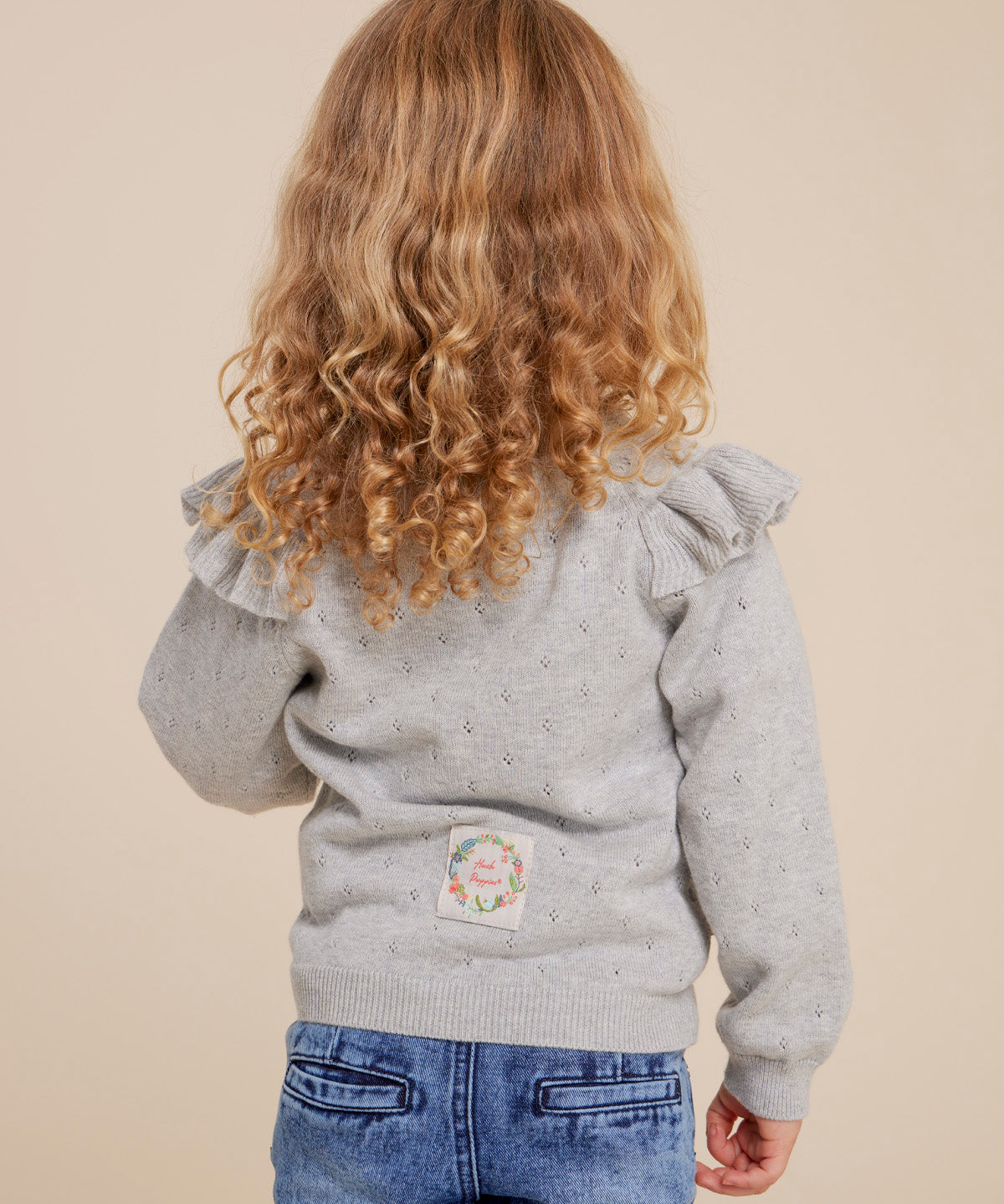 Chaleco Niña Amalia Gris