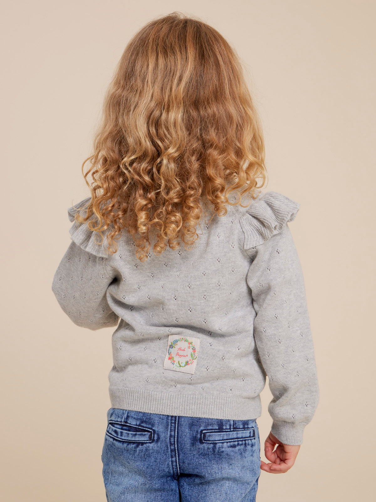Chaleco Niña Amalia Gris