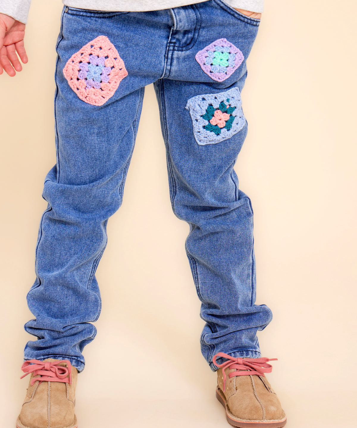 Jeans Niña Macrame Denim