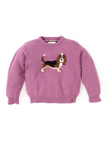 Chaleco Niña Basset Rosado