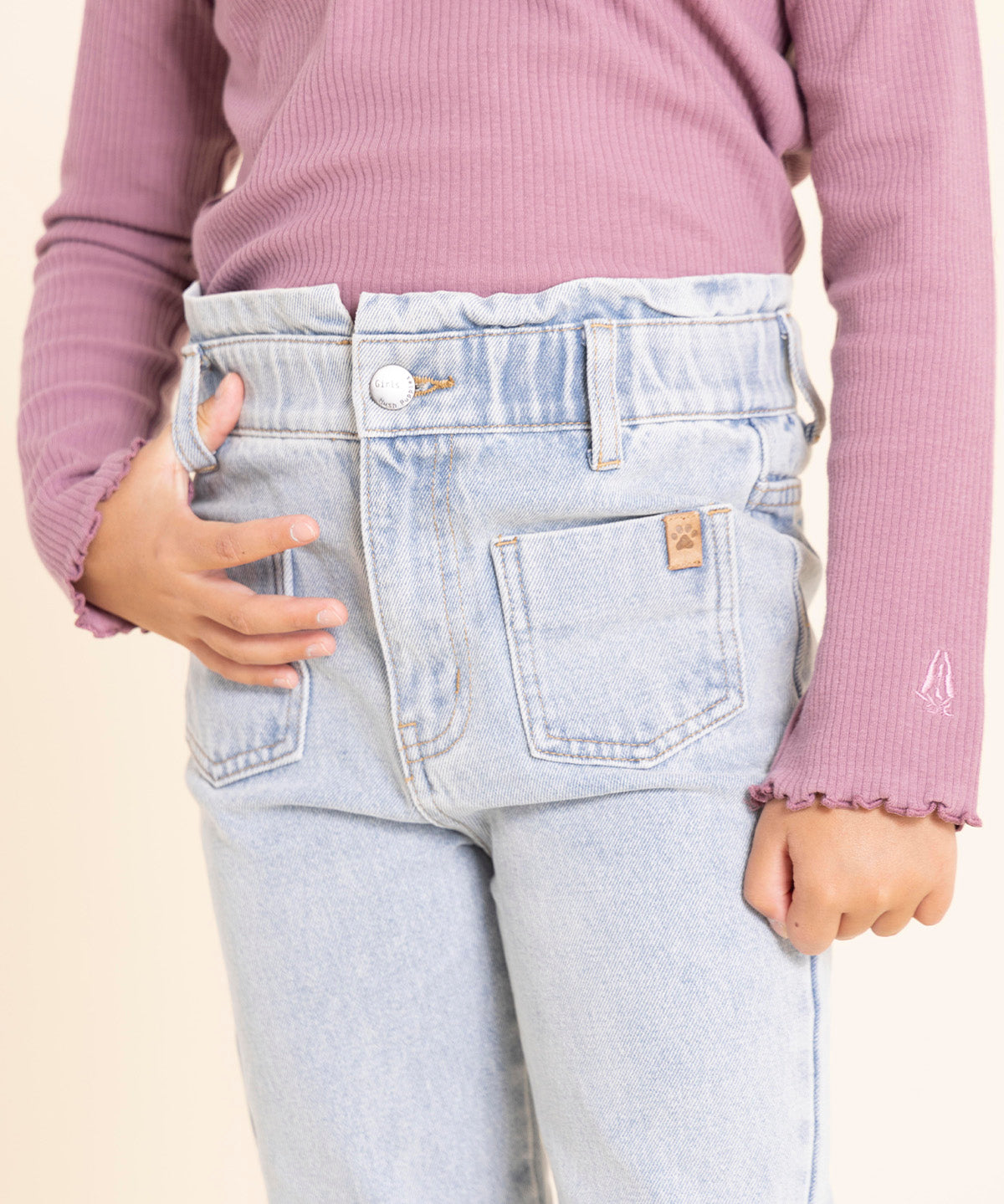 Jean Niña Flopi Azul