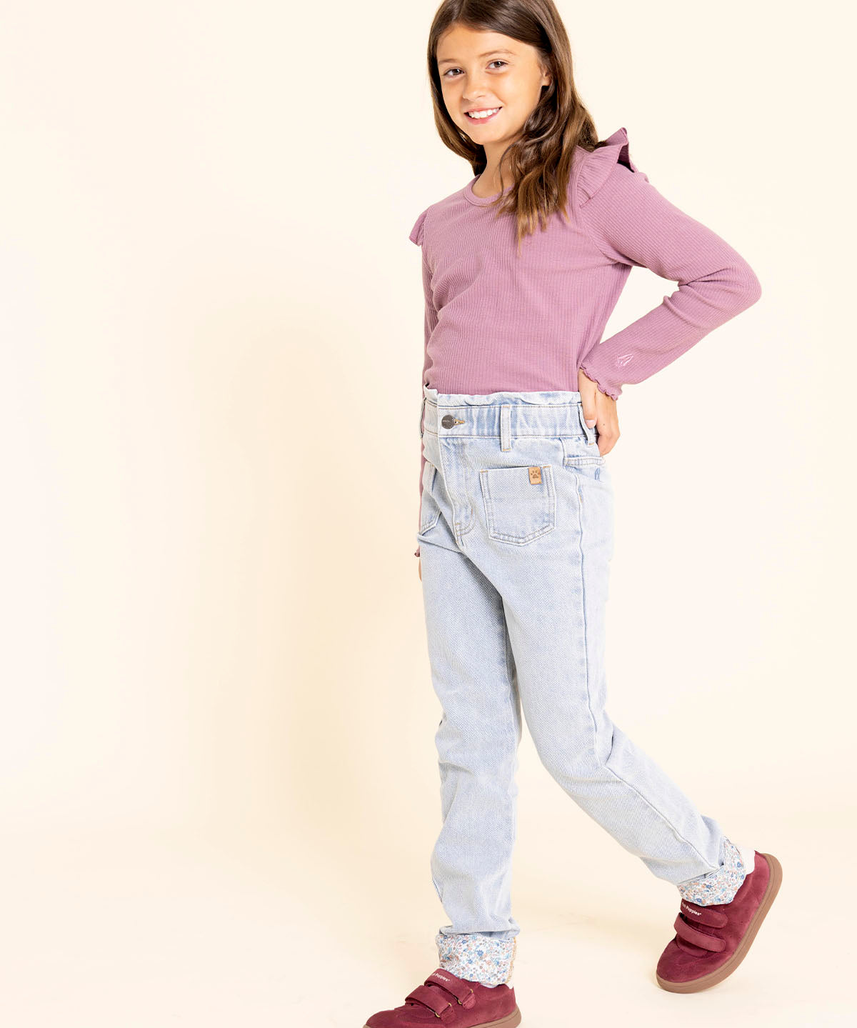 Jean Niña Flopi Azul