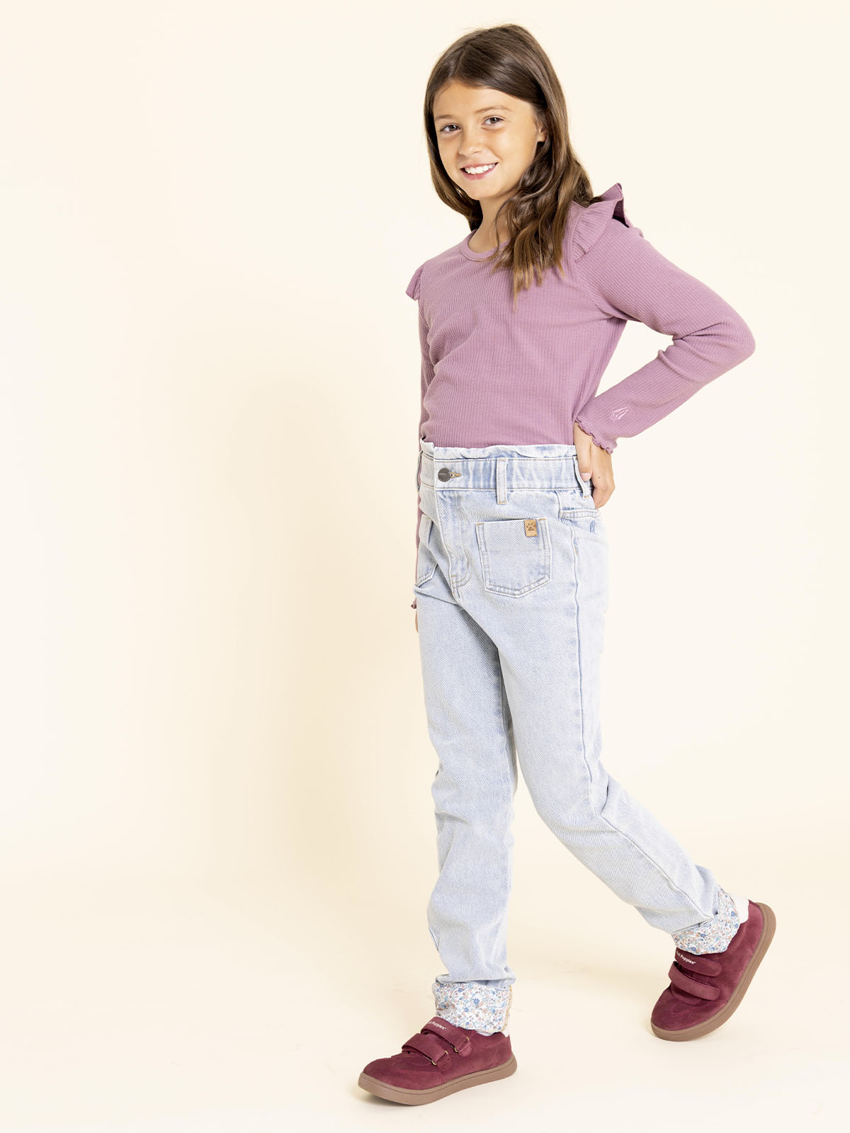 Jean Niña Flopi Azul
