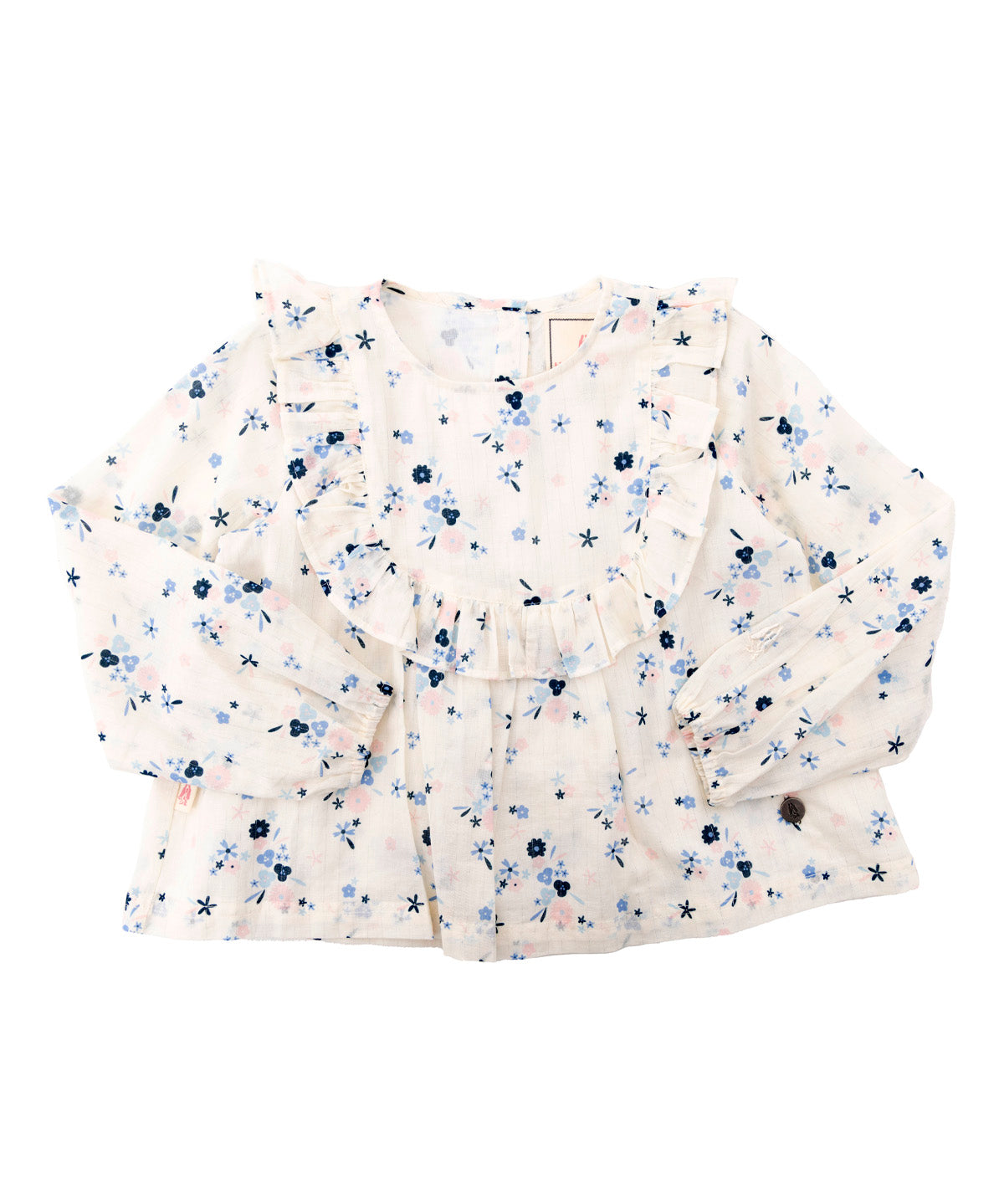 Blusa Manga Larga Niña Julieta Rosado