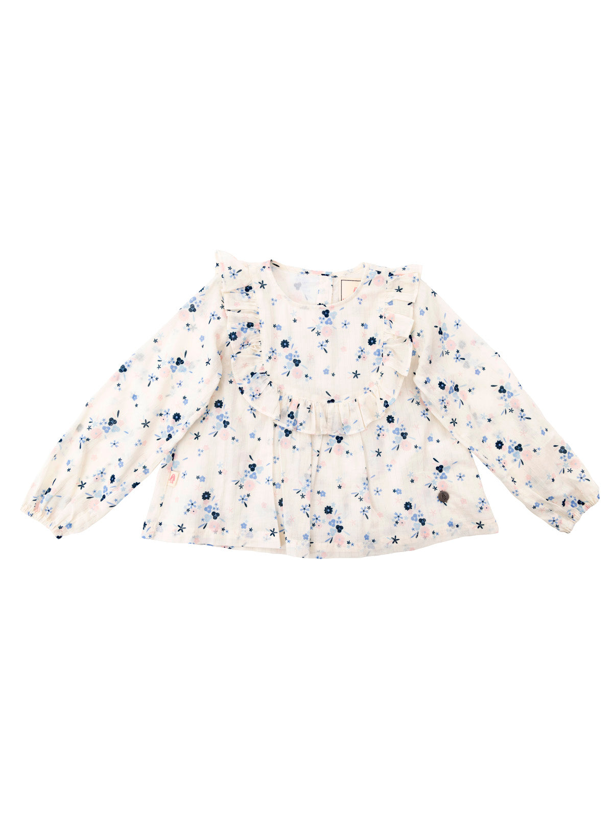 Blusa Manga Larga Niña Julieta Rosado