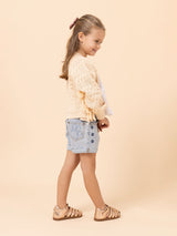 Short Niña Male Denim Claro