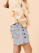 Short Niña Male Denim Claro