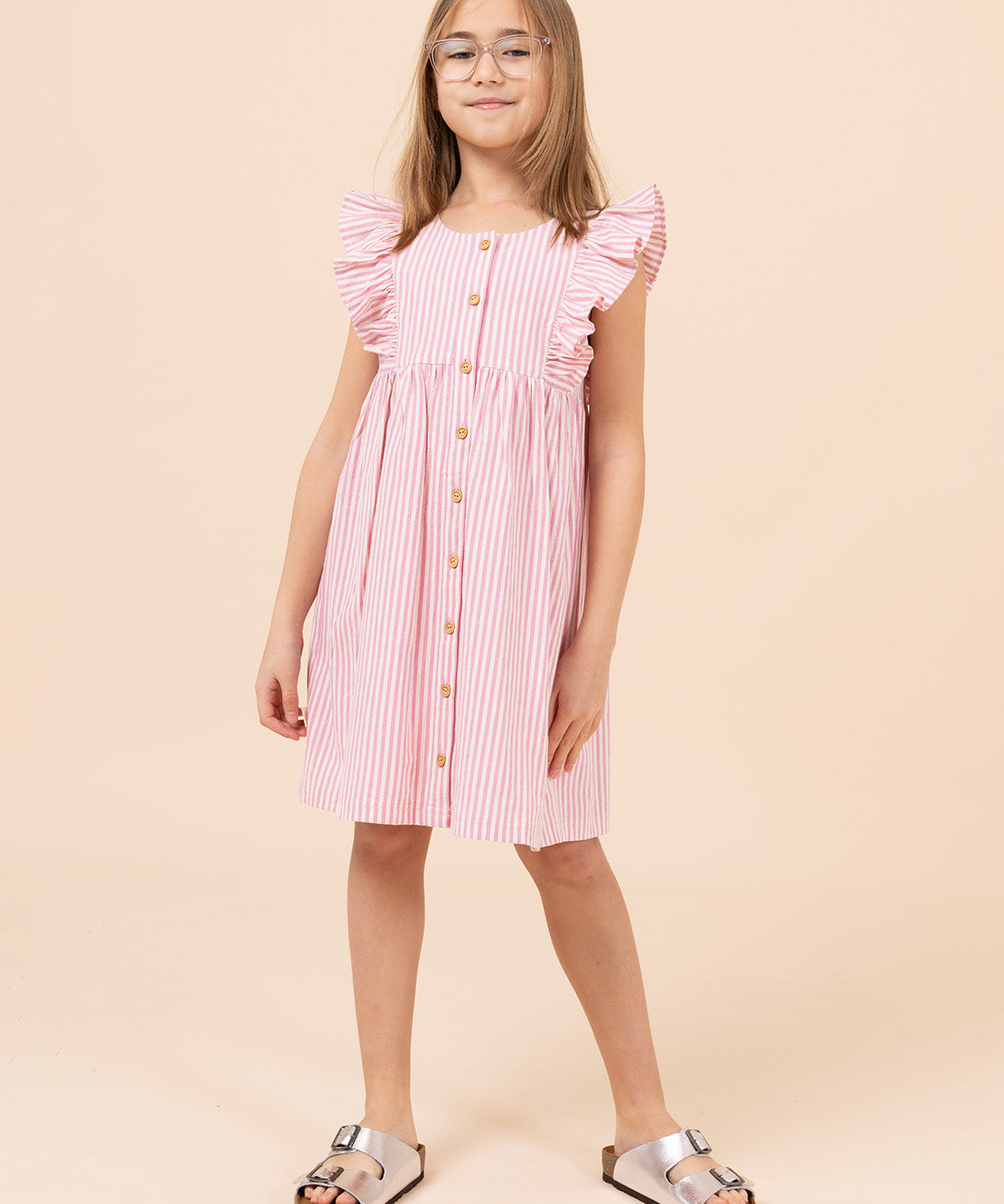 Vestido Niña Alezia Rosado