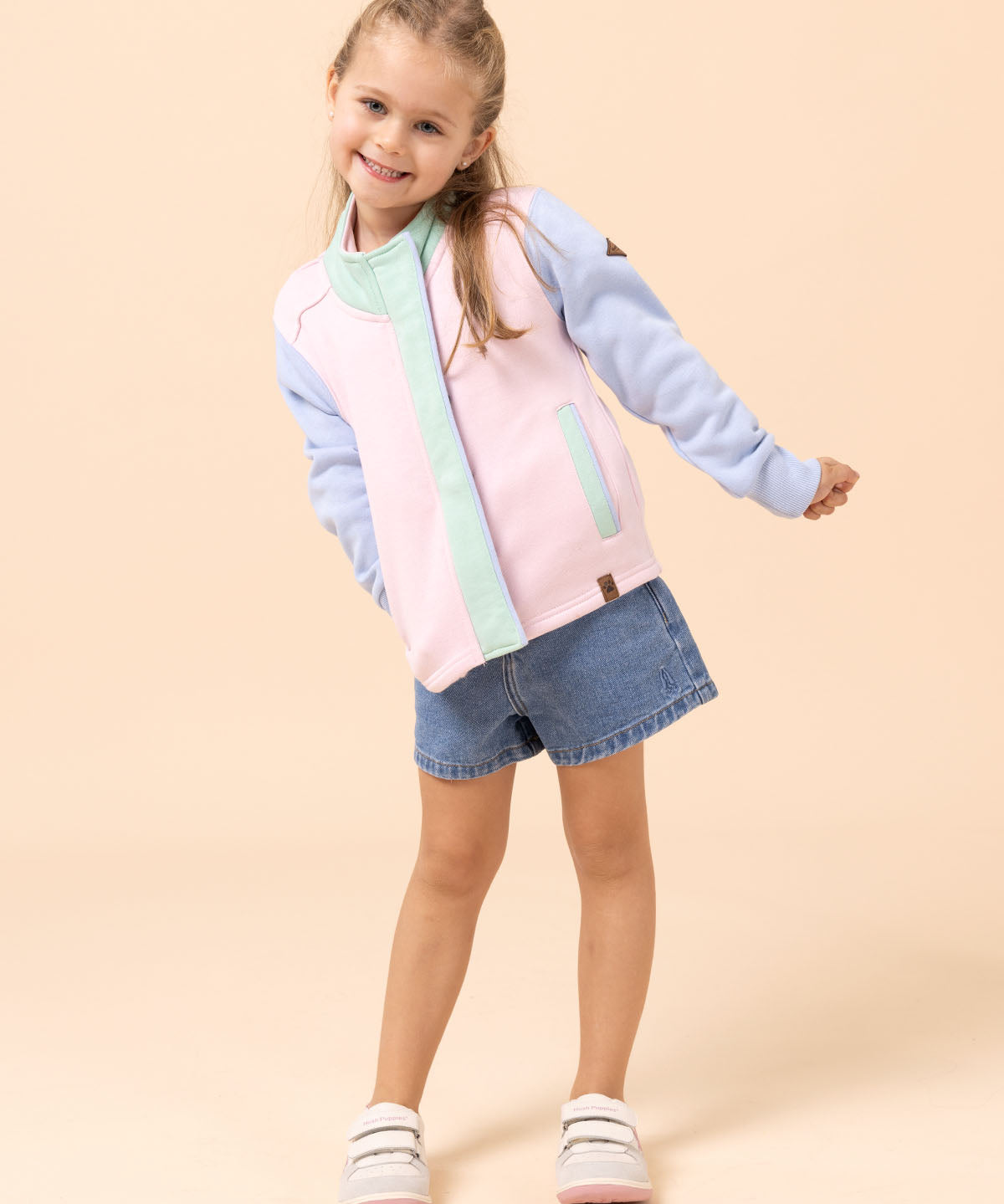 Polerón Niña Dolce Rosado