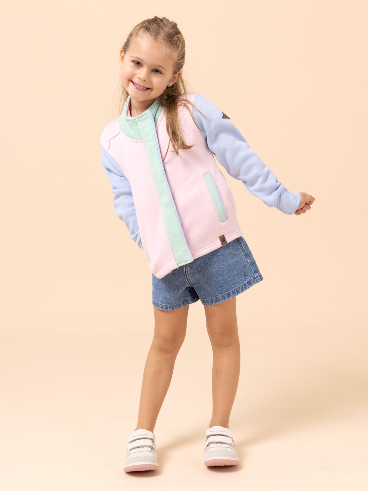 Polerón Niña Dolce Rosado