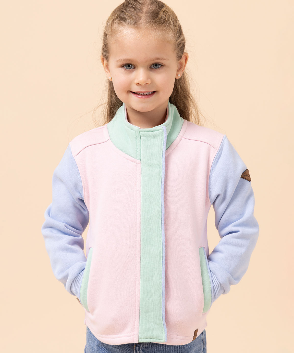 Polerón Niña Dolce Rosado