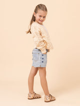 Chaleco Niña Florencia Beige