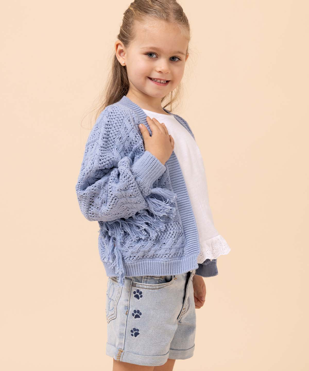 Chaleco Niña Florencia Azul