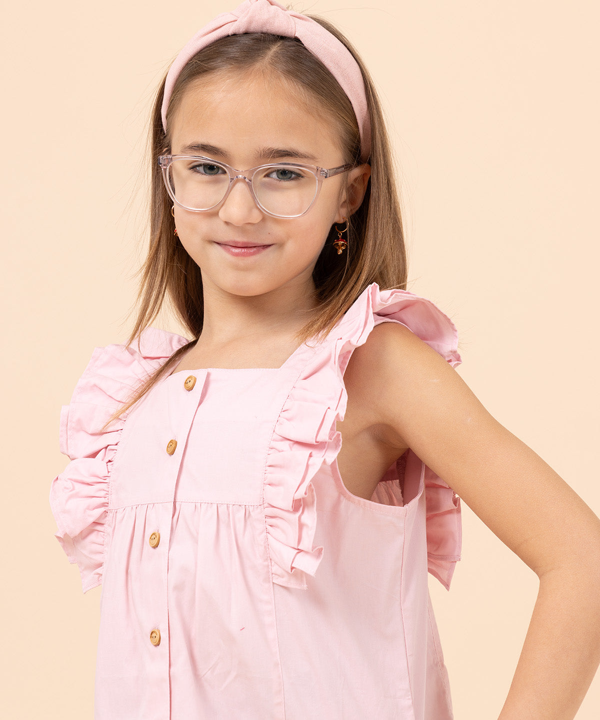 Polera Niña Padua Rosado