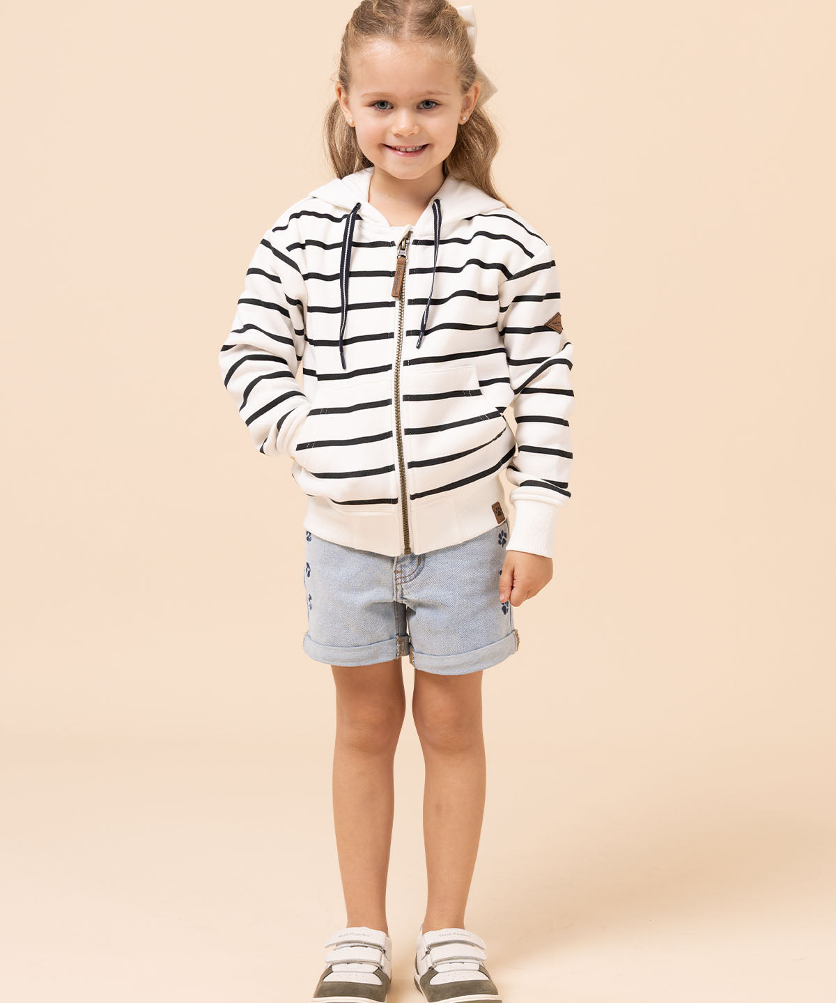 Polerón Niña Vicenza Blanco