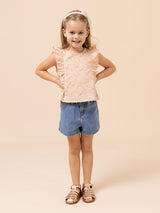 Polera Niña Enna Rosado