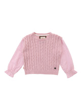 Chaleco Niña Fiore Rosado