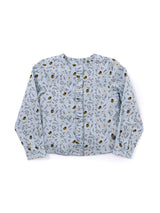 Blusa Manga Larga Cali Niña Celeste
