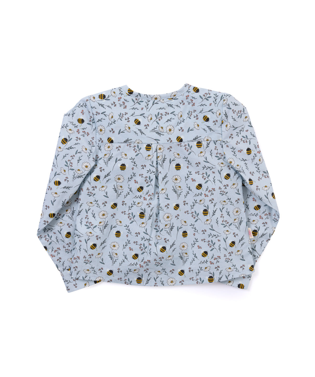 Blusa Manga Larga Cali Niña Celeste
