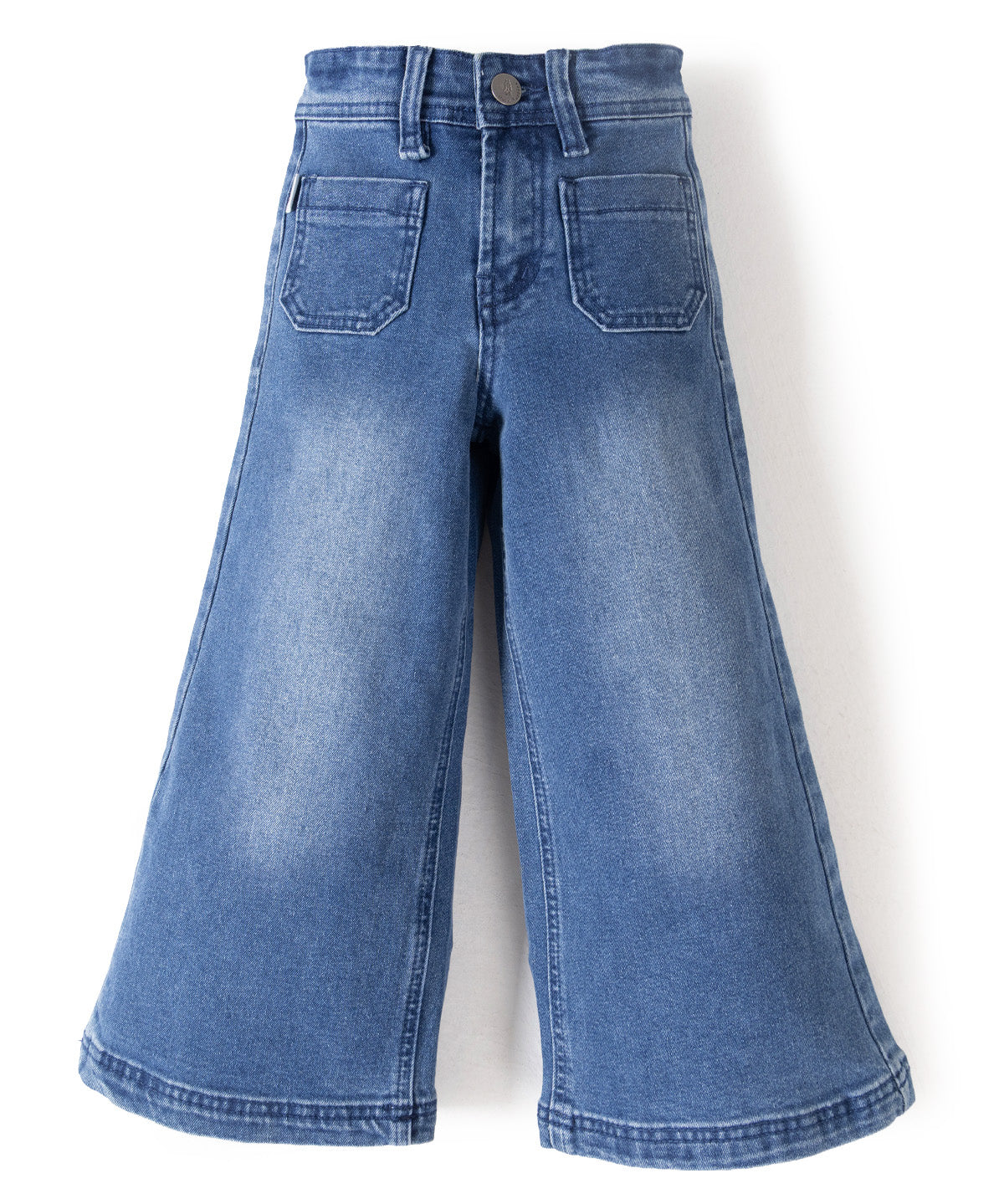 Jeans Pipa Niña Blue Denim