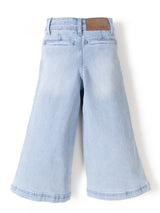 Jeans Pipa Niña Celeste Denim