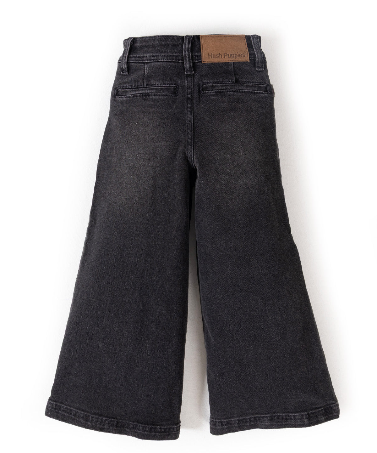 Jeans Pipa Niña Black Denim