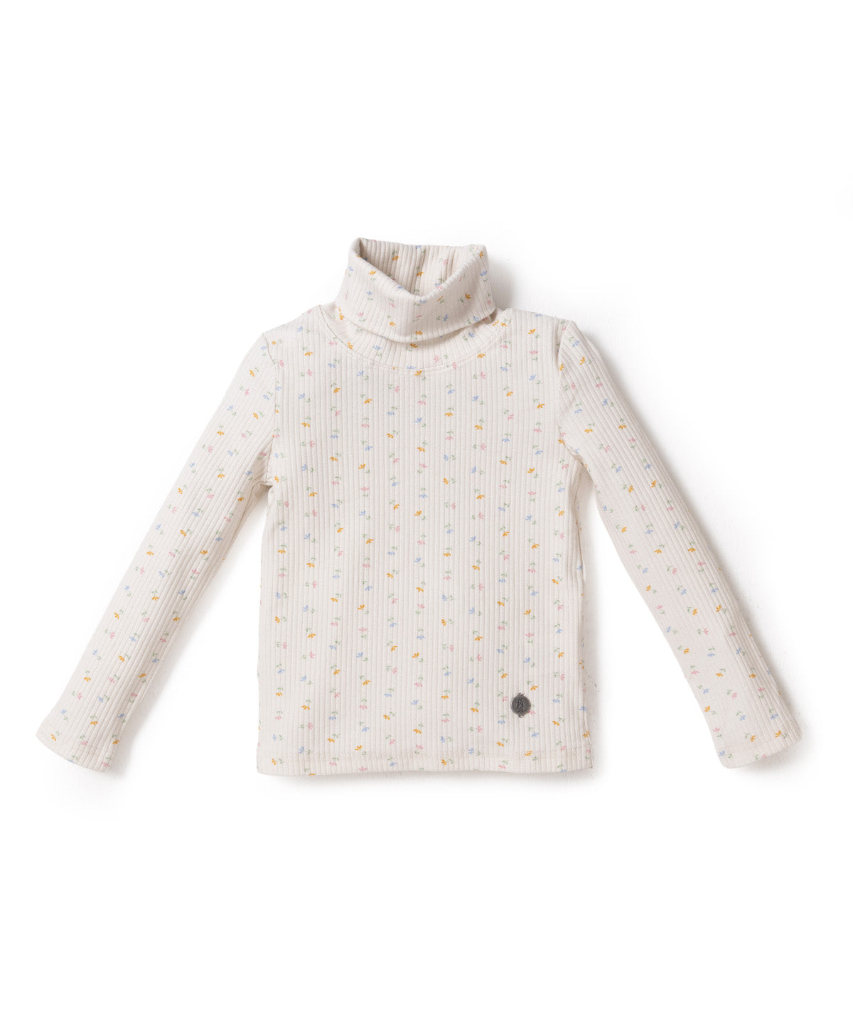 Polera Manga Larga Aster Niña Blanco