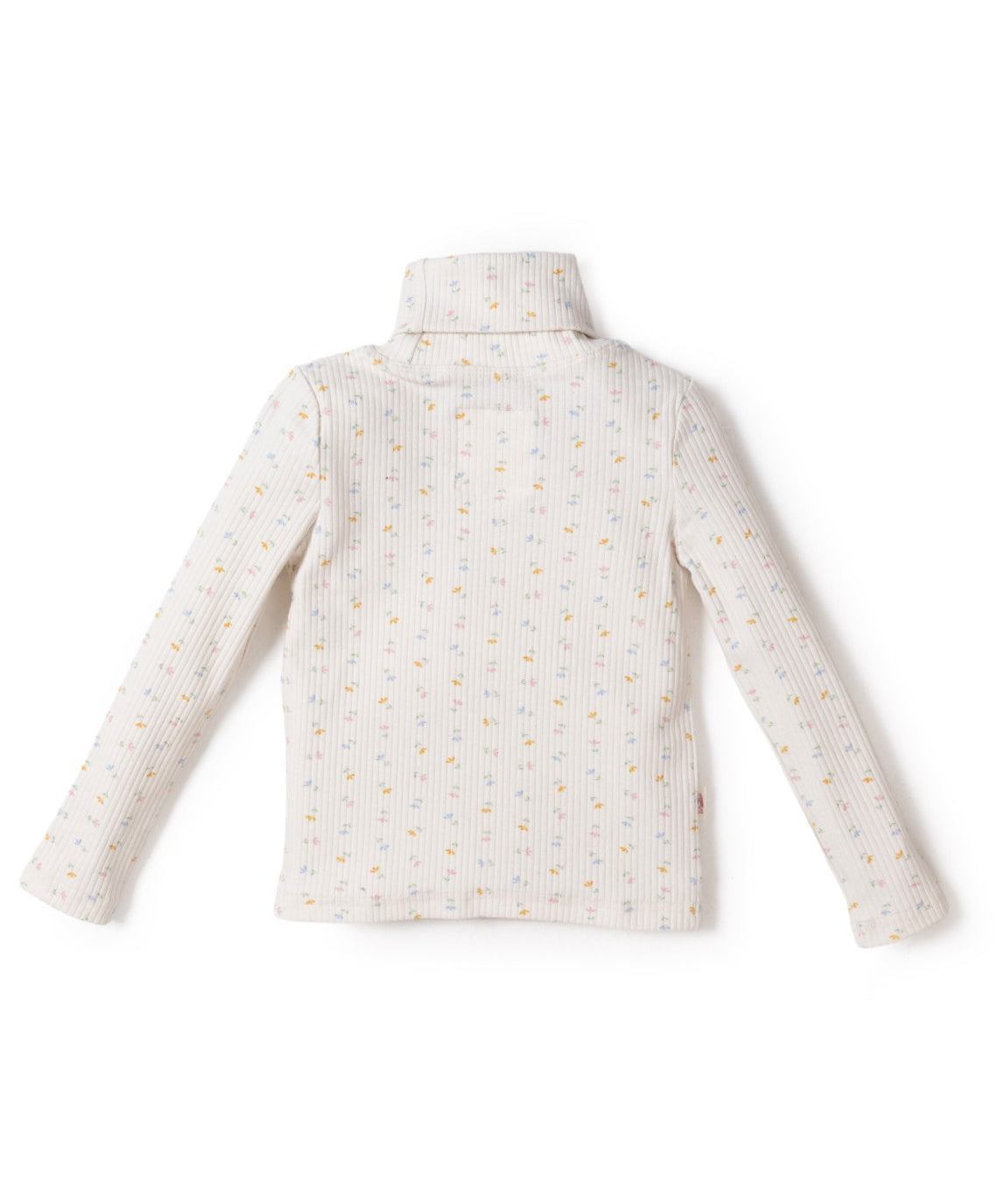 Polera Manga Larga Aster Niña Blanco