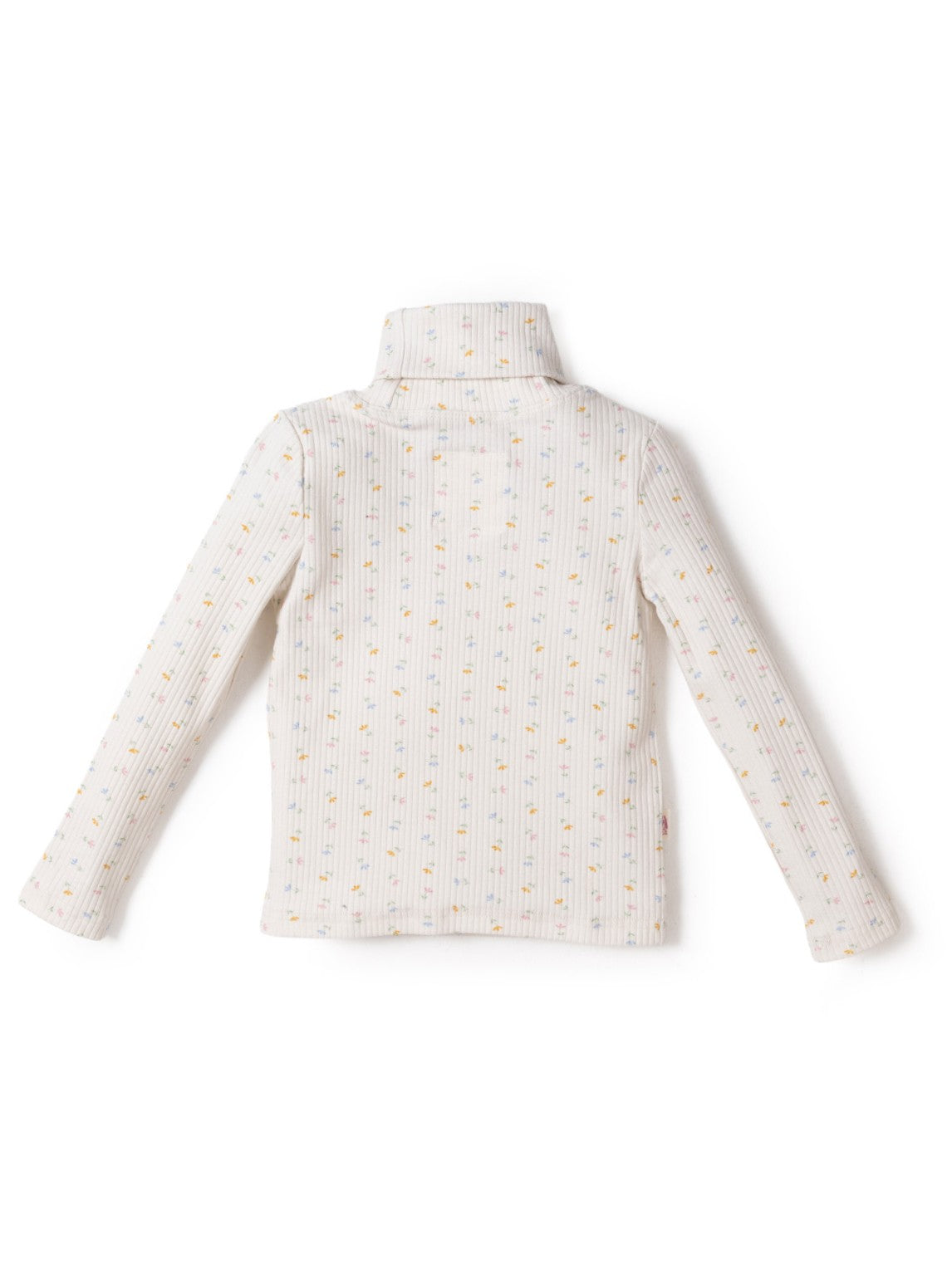 Polera Manga Larga Aster Niña Blanco