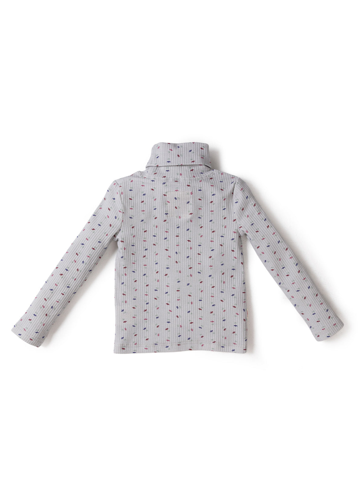 Polera Manga Larga Aster Niña Gris