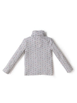 Polera Manga Larga Aster Niña Gris
