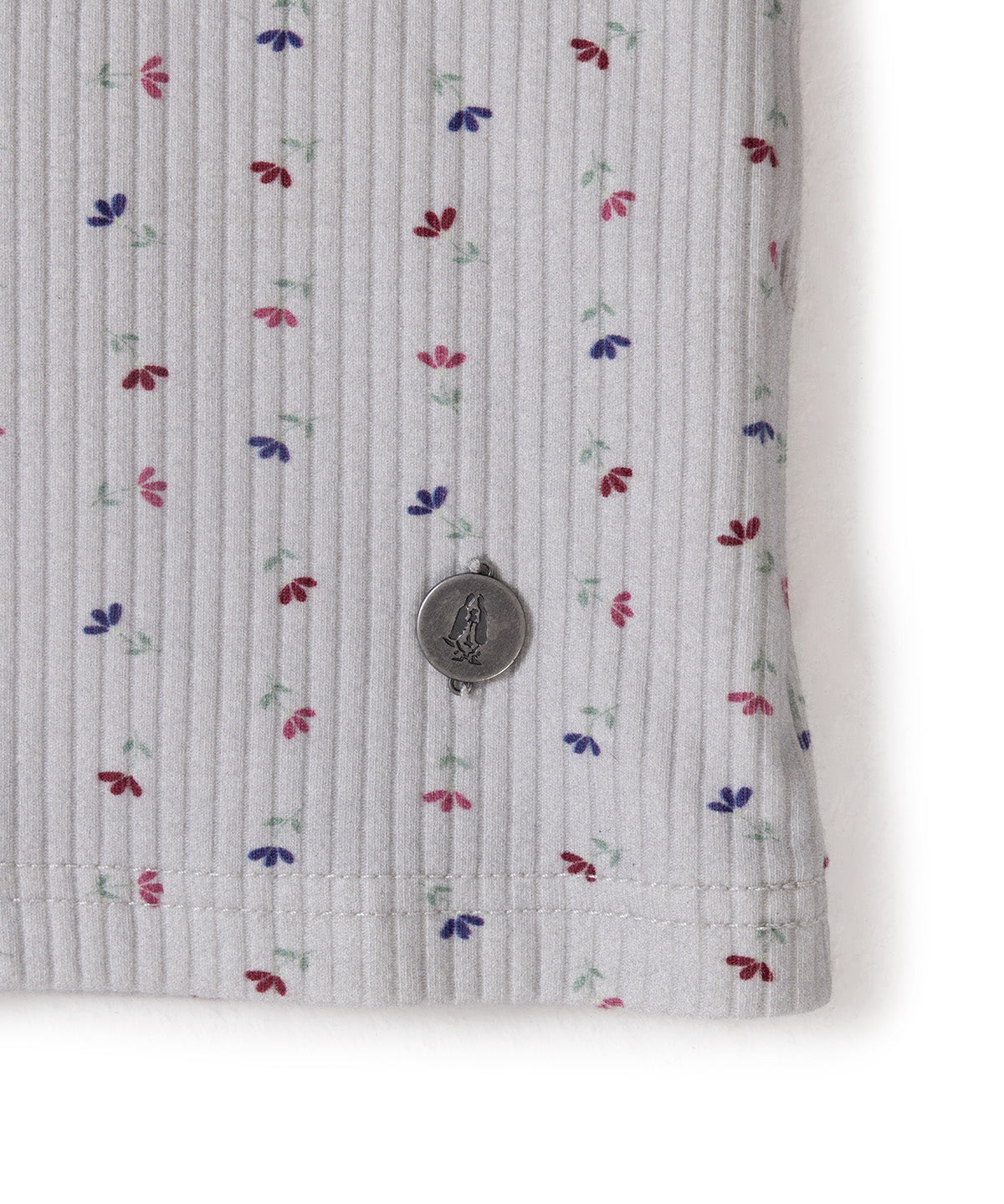 Polera Manga Larga Aster Niña Gris